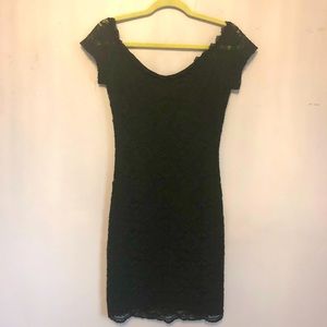 Two Roads Black Lace Dress, model number 4672